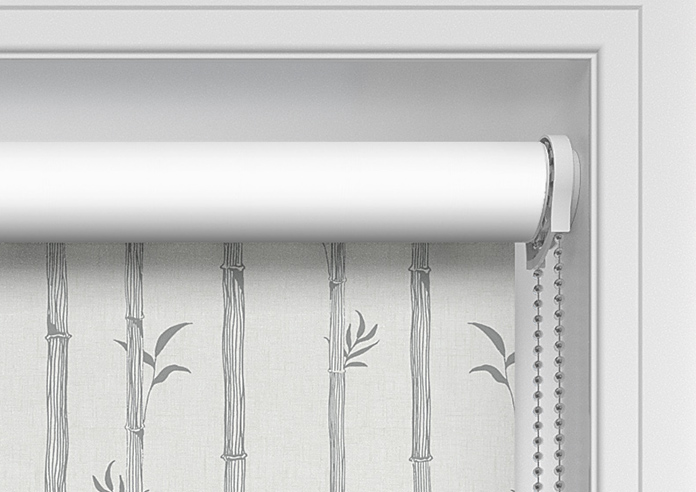 Bamboo Stripe, Smoke Grey - Twist&Fit Roller Blind - Image 11